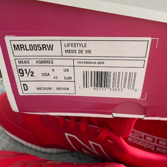 New Balance men NEW with box size 91/2 - Picture 8 of 8